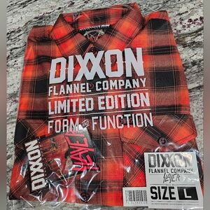 DIXXON Men's SLAYER HELL AWAITS Flannel- Limited Edition